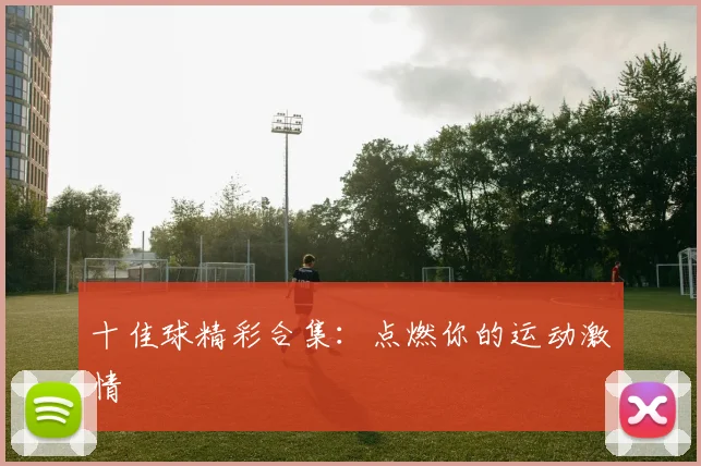 十佳球精彩合集：点燃你的运动激情