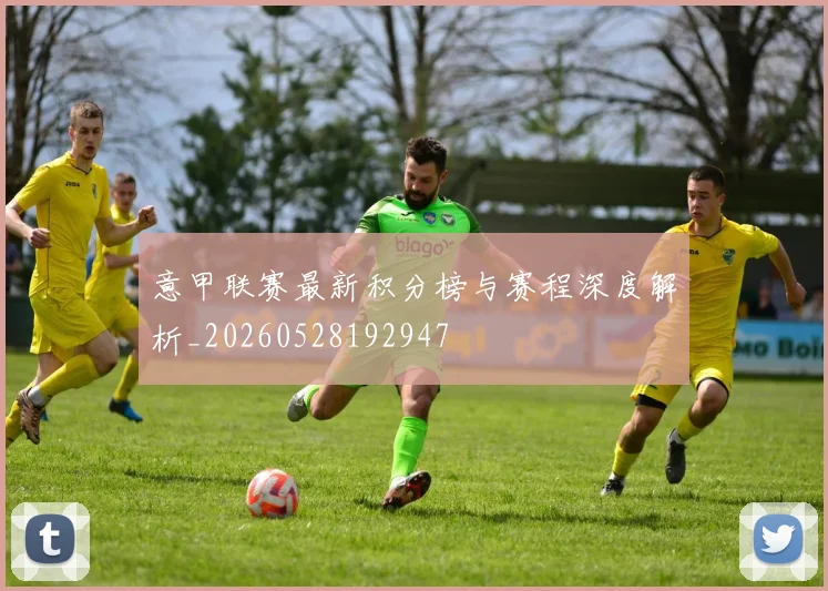 意甲联赛最新积分榜与赛程深度解析_20260528192947